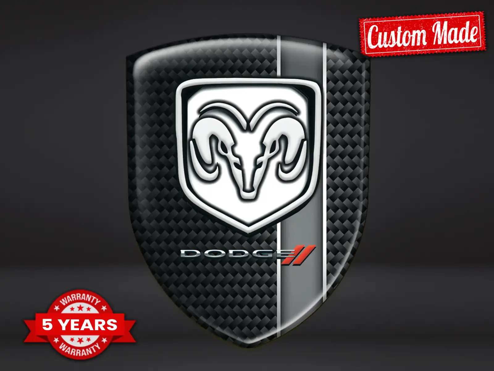 Dodge Logo Auto Máximo Resistente Elegante Rendimiento Pro